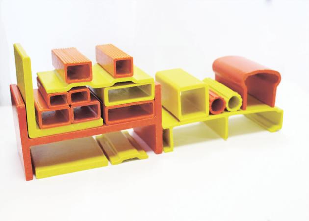 Fiberglass structural profiles