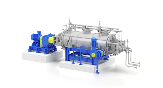 BLADE KNEADER REACTOR