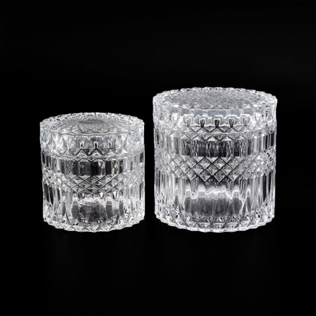 glass jar candle jar storage jar