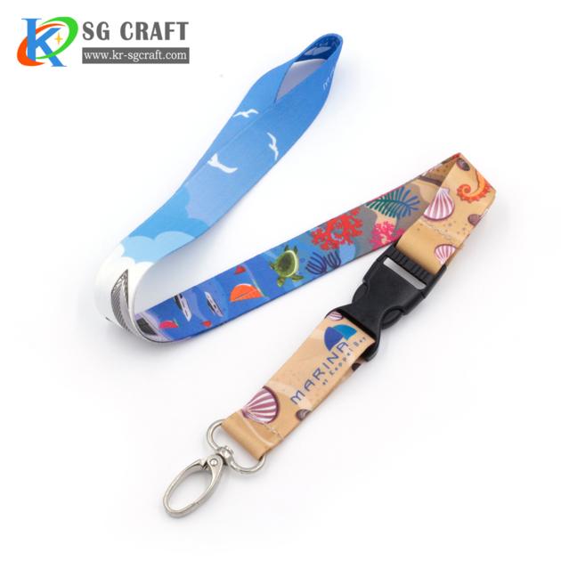 wholesale custom thermal transfer lanyard