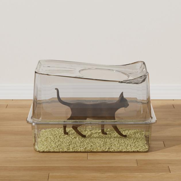 Top Entry Enclosed Stainless Steel Cat