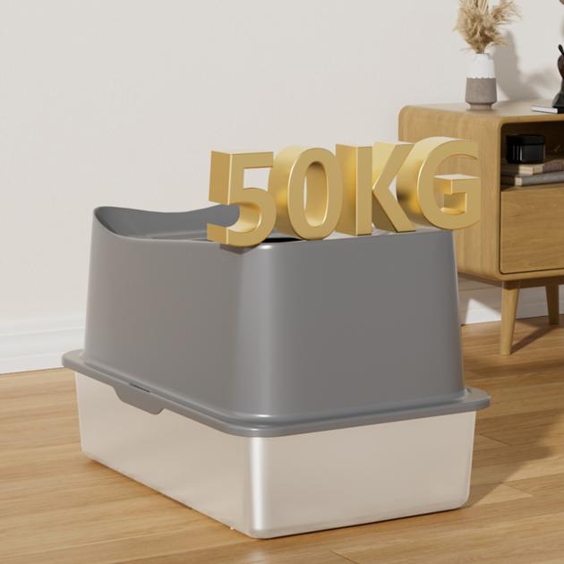 Top Entry Enclosed Stainless Steel Cat