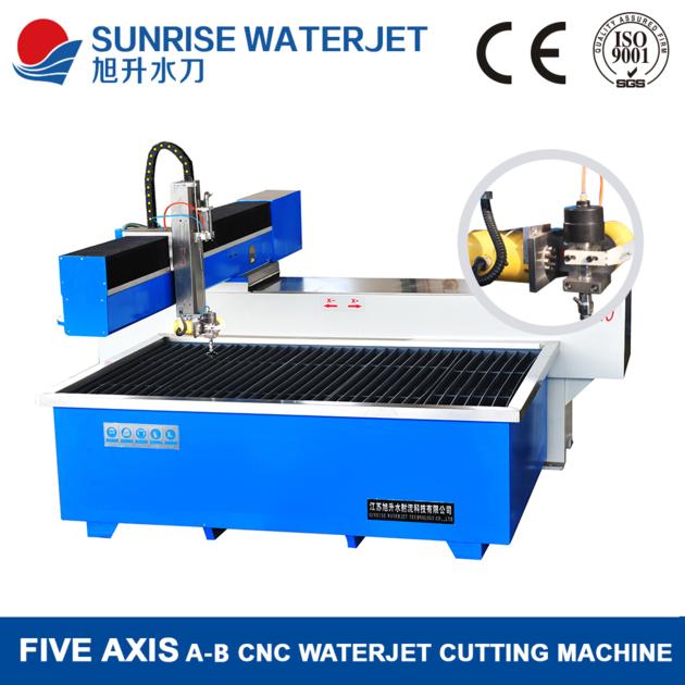 5 axis AB waterjet cutter 