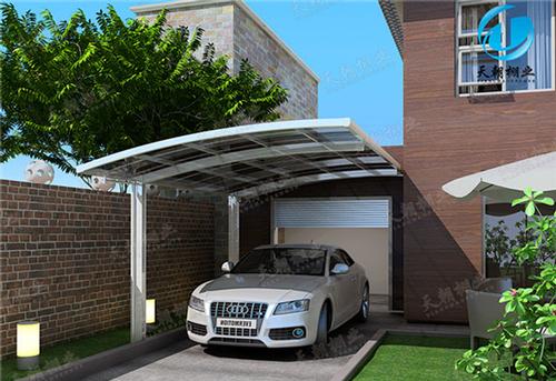 Aluminum carport with polycarbonate Sheet