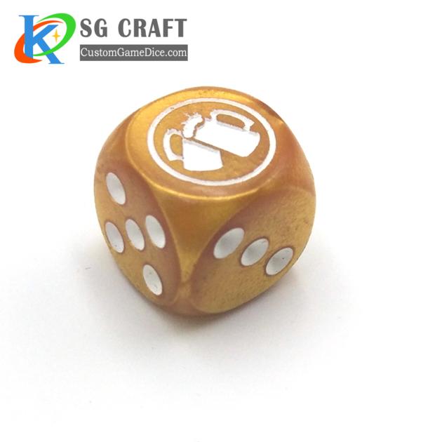 custom party game dice set