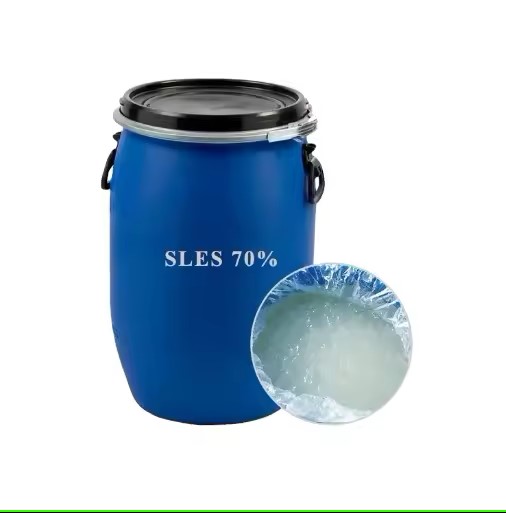Detergent Chemical Product Raw Material Sodium Lauryl Ether Sulfate SLES 70% for Soap/Shampoo Cleani