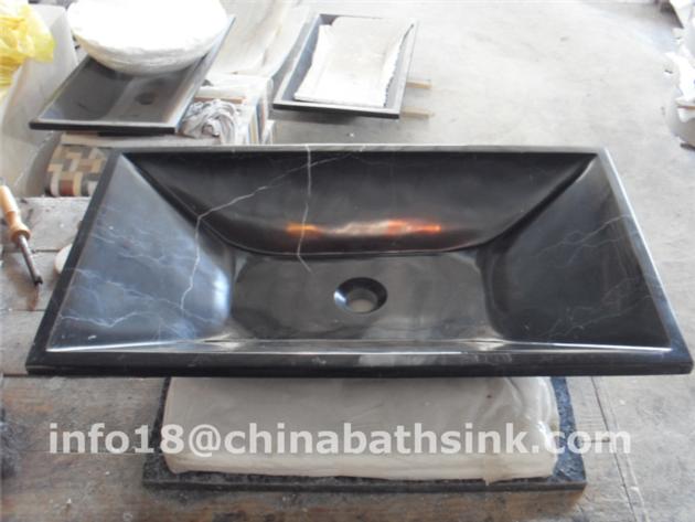 Black Marble Sink