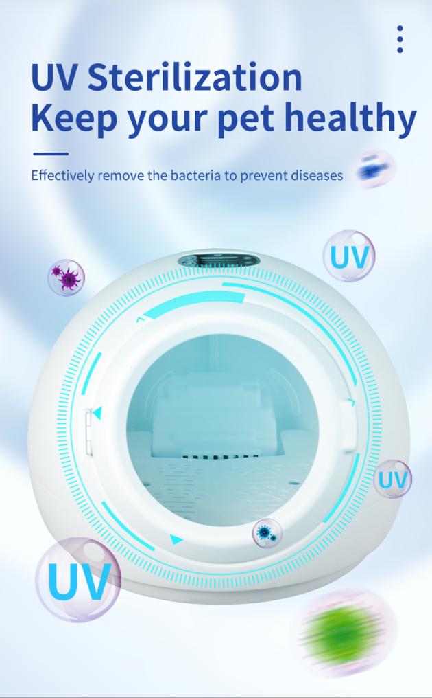 55L Smart Automatic Pet Cat Hair