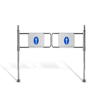European standard Security Supermarket Derection Revolving Mechanical Swing gate