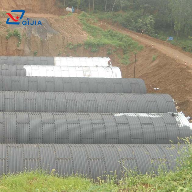 Underground Steel Culvert Multi Plates Assembled