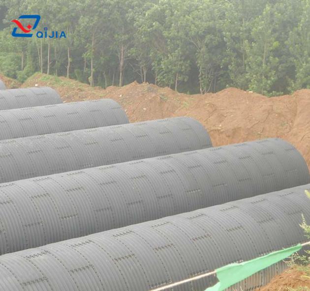 Underground Steel Culvert Multi Plates Assembled