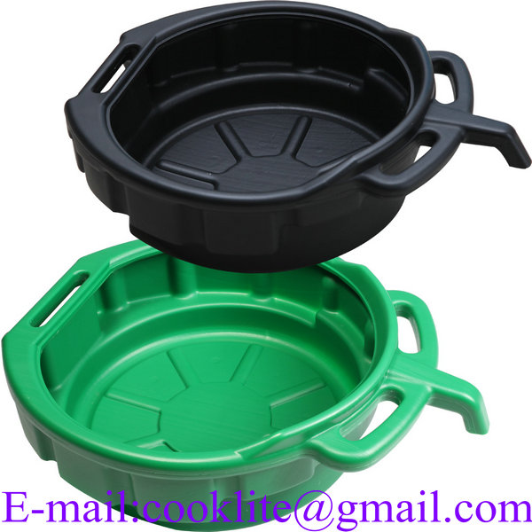 10 Litre Plastic Oil Drain Pan Fluid Drip Tray For Car Repair