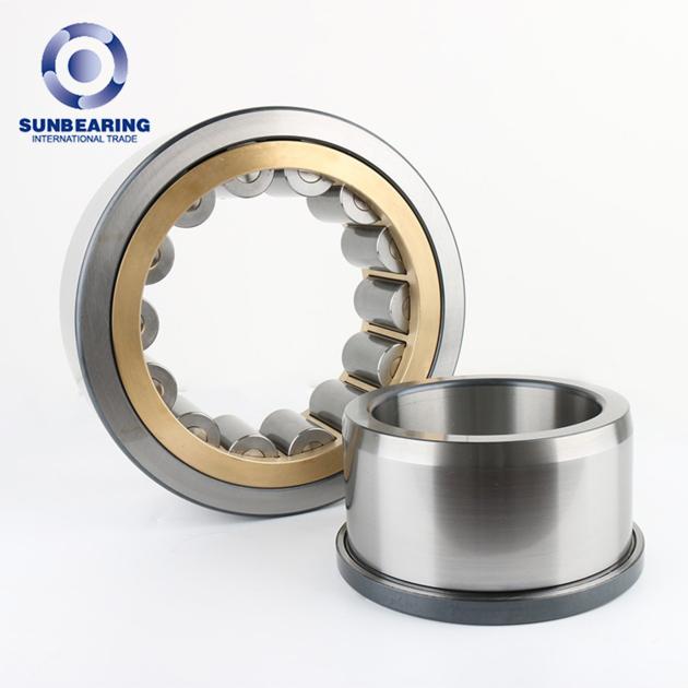 NJ424M Cylindrical Roller Bearing 120*310*42mm Chrome Steel SUNBEARING