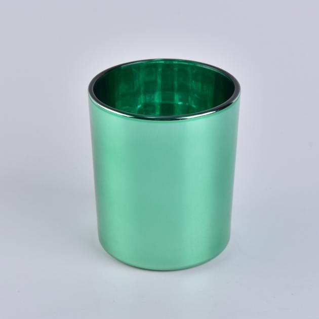 glass candle holder for 10 oz candle/wax