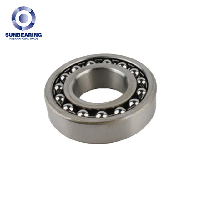 SUNBEARING Self-aligning Ball Bearing 1200 Silver 10*30*9mm Chrome Steel GCR5