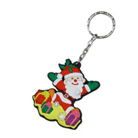 fashion pvc key chain