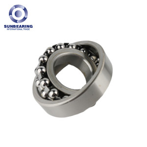 2312 Self-aligning Ball Bearing Silver 60*130*46mm Stainless Steel SUNBEARING