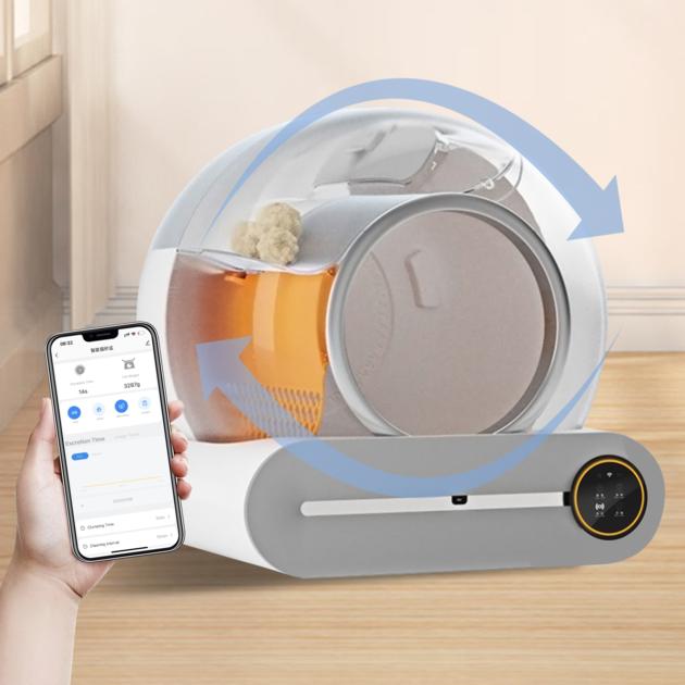 Automatic Self Cleaning Cat Litter Box