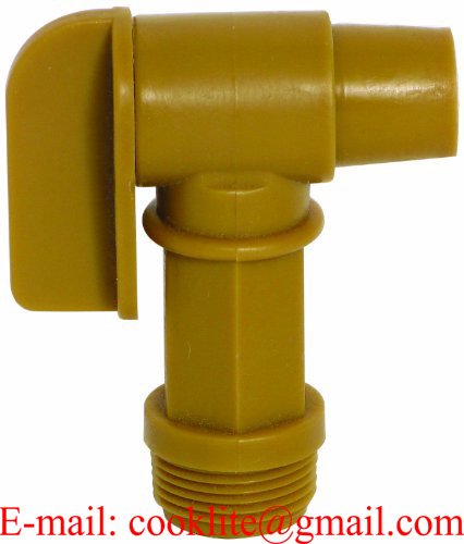 3/4" Kran Z PE Do Beczki / 3/4" Plastikowy Kurek Spustowy Do Beczki
