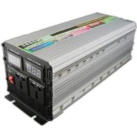 sun gold power 3000W Peak 6000W DC 24V Modified Wave Power Inverter With Charger Voltage Display