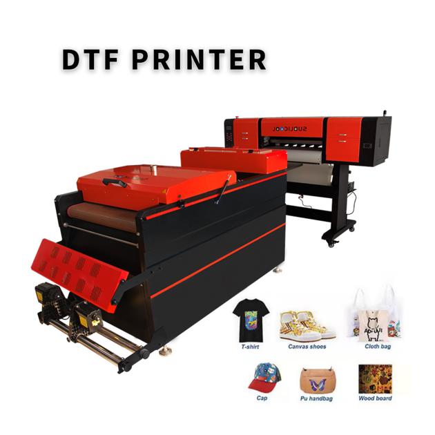 2022 industrial dtf printer fast 60cm printing multi color colors DTF printer machine 60 cm & shake 