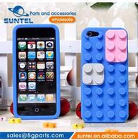 3D Building Blocks LEGO Soft Silicone Case Cover For Apple iPhone