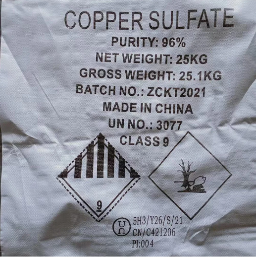 Water Treatment Chemical 98 Crystals CuSo4