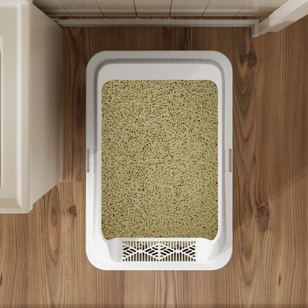 Enclosed Stainless Steel Cat Litter Box