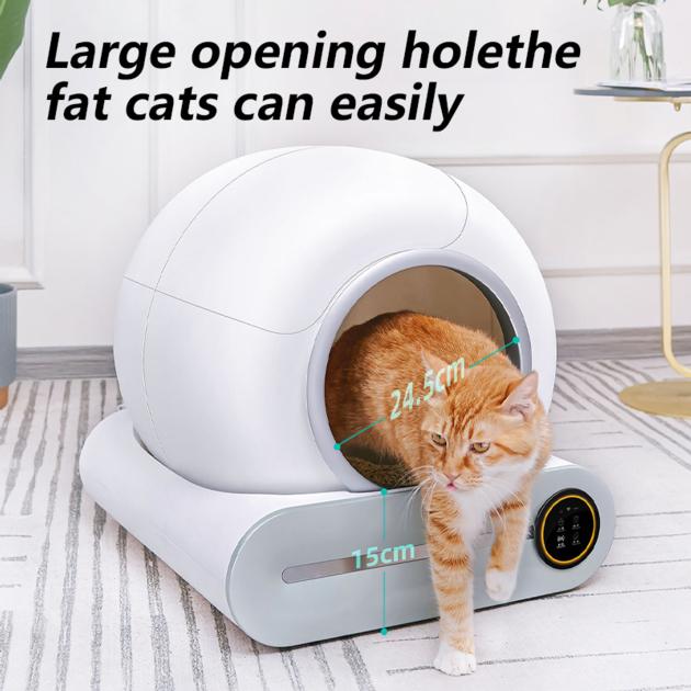 Automatic Self Cleaning Cat Litter Box
