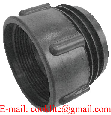 PP IBC Tank Adapter/Fitting 63mm Male to 2" BSP Female Plastic Drum Coupling