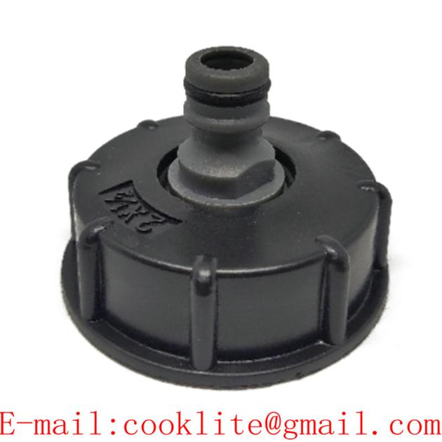 IBC Hose Adapter Reducer Connector Water Tank Fitting 2'' Standard Coarse Thread Durable Garden Hose