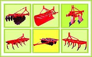 Soil Preparation Agricultural Machinery,Farm Equipments like : Cultivators,Tiller, Disc Harrows, Dis