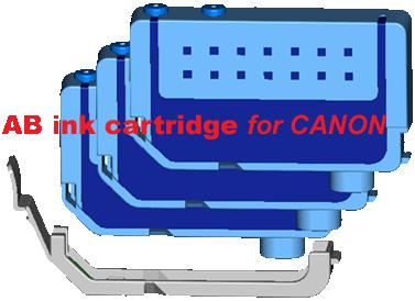 NEW!! AB ink system series for Canon