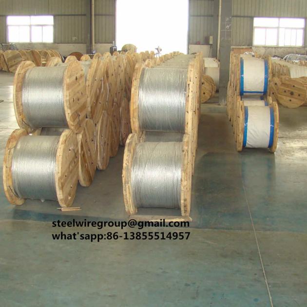 Zinc Coated Steel Wire Strand