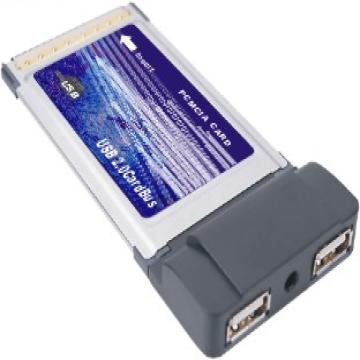 CCTP007:PCMCIA 2Port USB2.0 CardBus