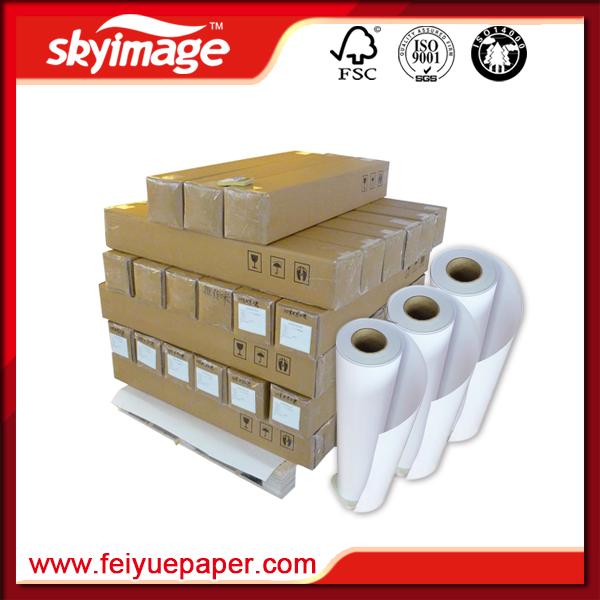 LOW WEIGHT FAST DRY SUBLIMATION TRANSFER PAPER ANTICURL FOR MS-JP5 PRINTER