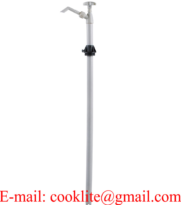 Nylon Hand Vertical Lift Drum Pump for Solvents and Chemicals