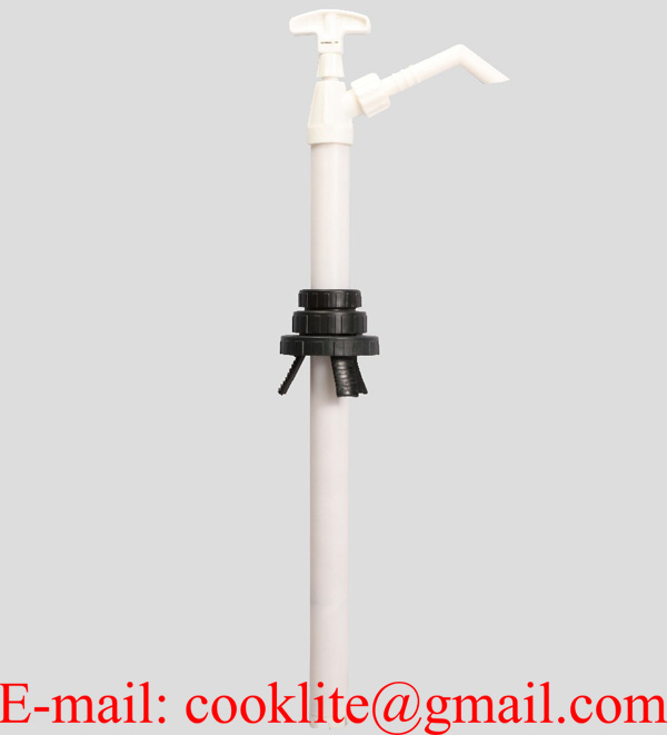 Self priming Vertical Lift Nylon Chemical Pump / Hand Pail Pump