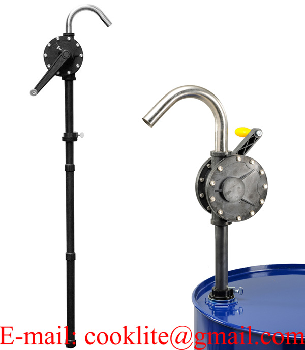 RP-90RT Polyphenylene ( PPS ) Manual Rotary Chemical Resistant Drum Barrel Pump
