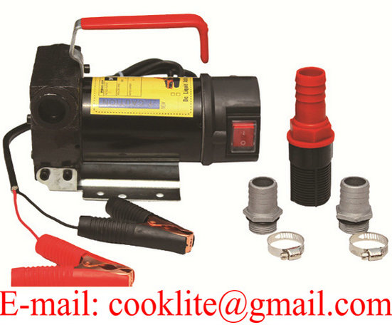 12 Volt Fuel Oil Transfer Extractor Pump Mini Diesel Kerosene Biodiesel Dispenser 12V DC 50L/Min