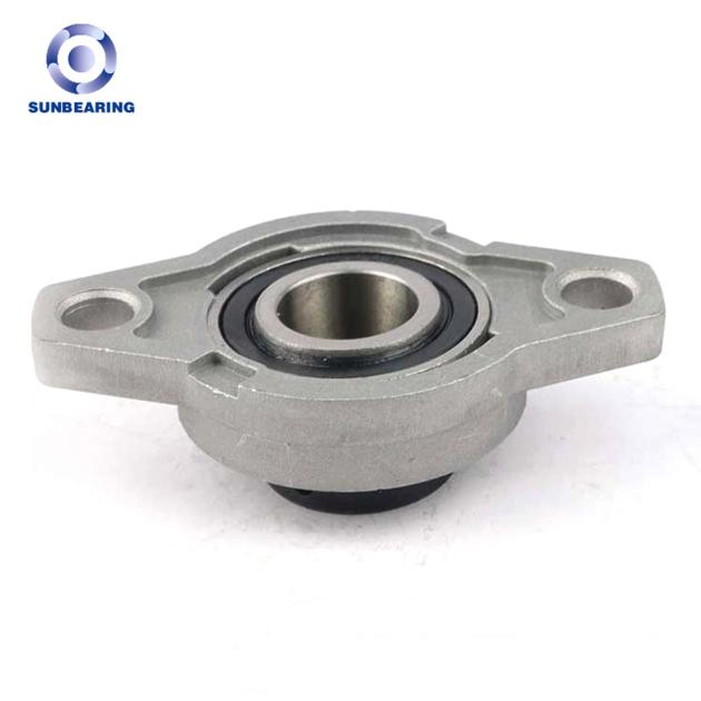 UCFL205 Two Bolts Flange Bearing 25*130*34mm Chrome Steel GCR15 SUNBEARING