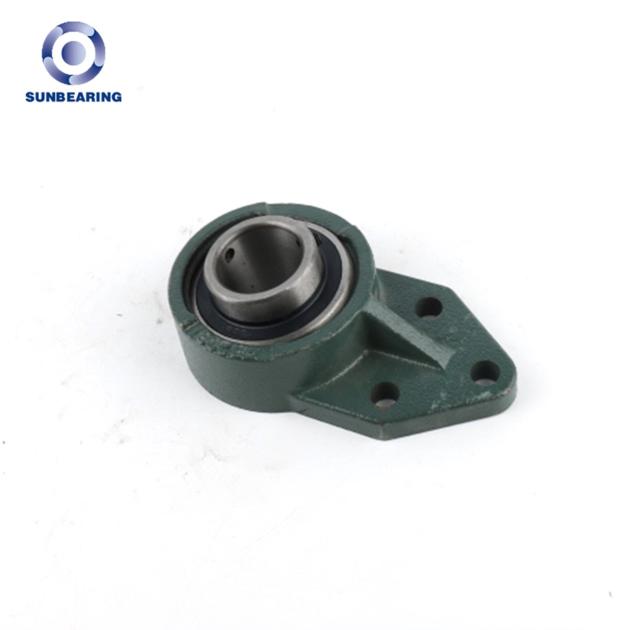 SUNBEARING Pillow Block Bearing UCFB205 Green 25*116*34.1mm Chrome Steel GCR15