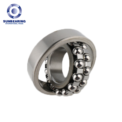 SUNBEARING Self Aligning Ball Bearing 1305 Silver 25*62*17mm Chrome Steel GCR15