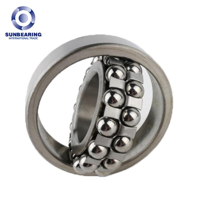 SUNBEARING Self-aligning Ball Bearing 1316 Silver 80*170*39mm Chrome Steel