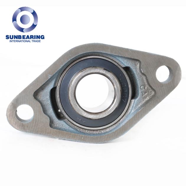 SUNBEARING Pillow Block Bearing UCFL203 Blue