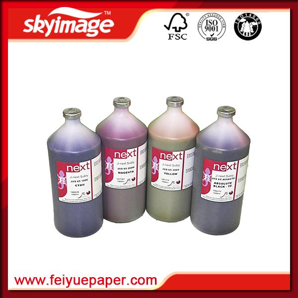 1L ITALY QUALITY J-NEXT SUBLY SUBLIMATION INK (C M Y BK) FOR PRINTHEADS DX5,DX6,DX7