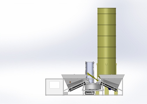 Containerized Mobile Concrete Plant SUMAB K40
