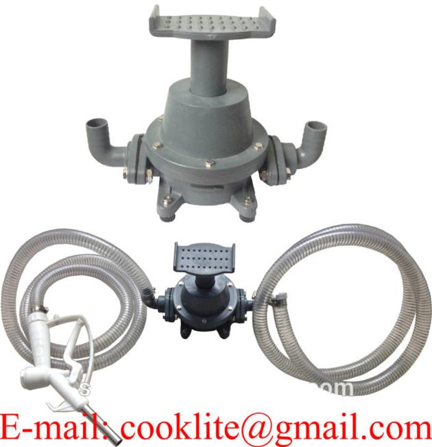 PP Foot Press Fuel Fluid Transfer Pump