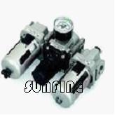 Air Filter Regulator Lubricator Combination Units QAC Series(Three-piece Combo)
