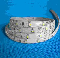 waterproof Flexible SMD3528 LED Strip/5mm/96pcs/7.68W/IP54/IP68